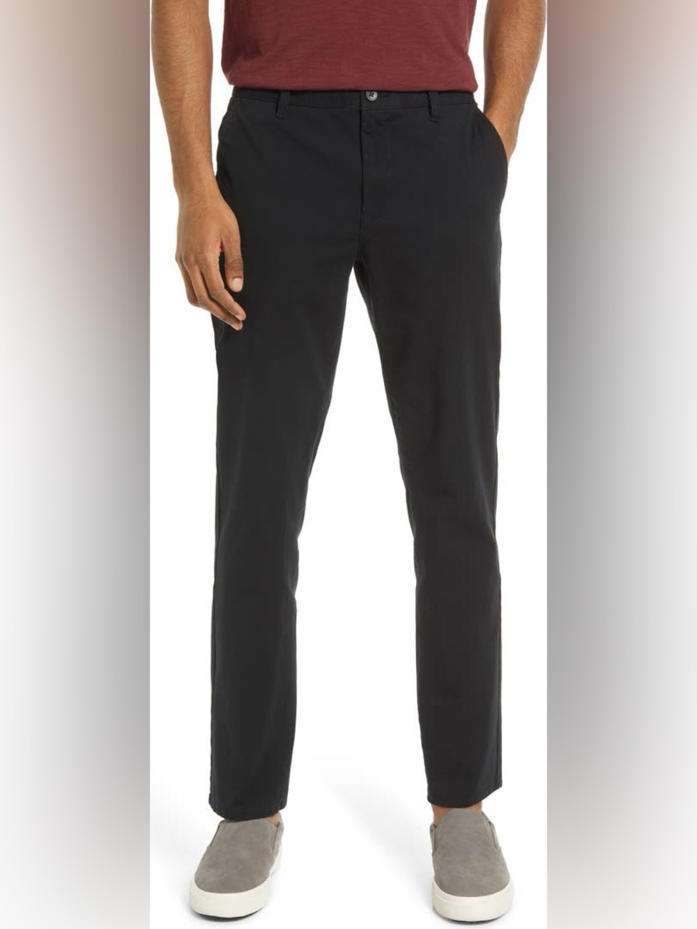 Bonobos Men’s 4-Way Stretch Slim Fit Washed Chino 2.0 Pants 34/28